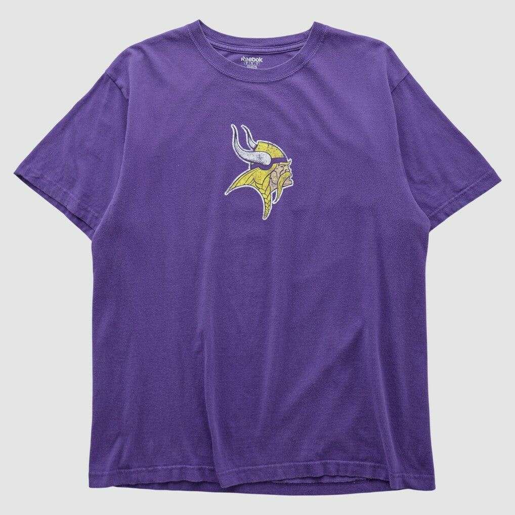 Minnesota Vikings Reebok 2000s T-shirt - Purple Vintage discount