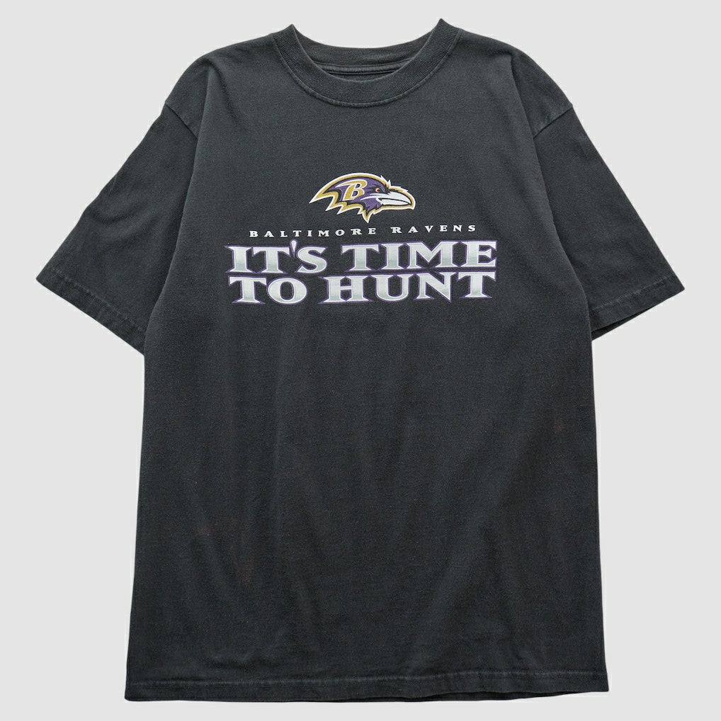 Baltimore Ravens Reebok 2000s T-shirt - Black Vintage on sale