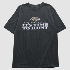 Baltimore Ravens Reebok 2000s T-shirt - Black Vintage on sale