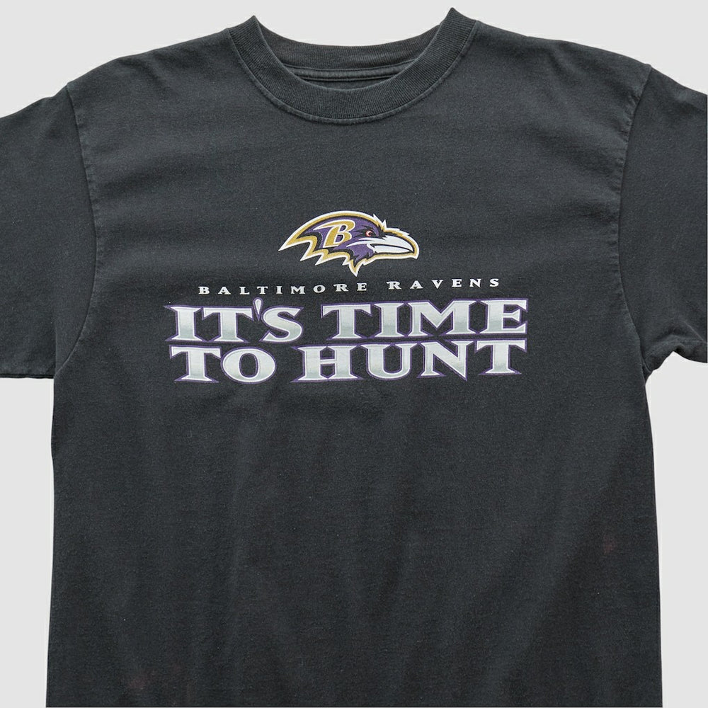 Baltimore Ravens Reebok 2000s T-shirt - Black Vintage on sale