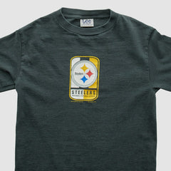 Pittsburgh Steelers Lee Apparel 2001 Long Sleeve T-shirt - Charcoal Vintage on sale