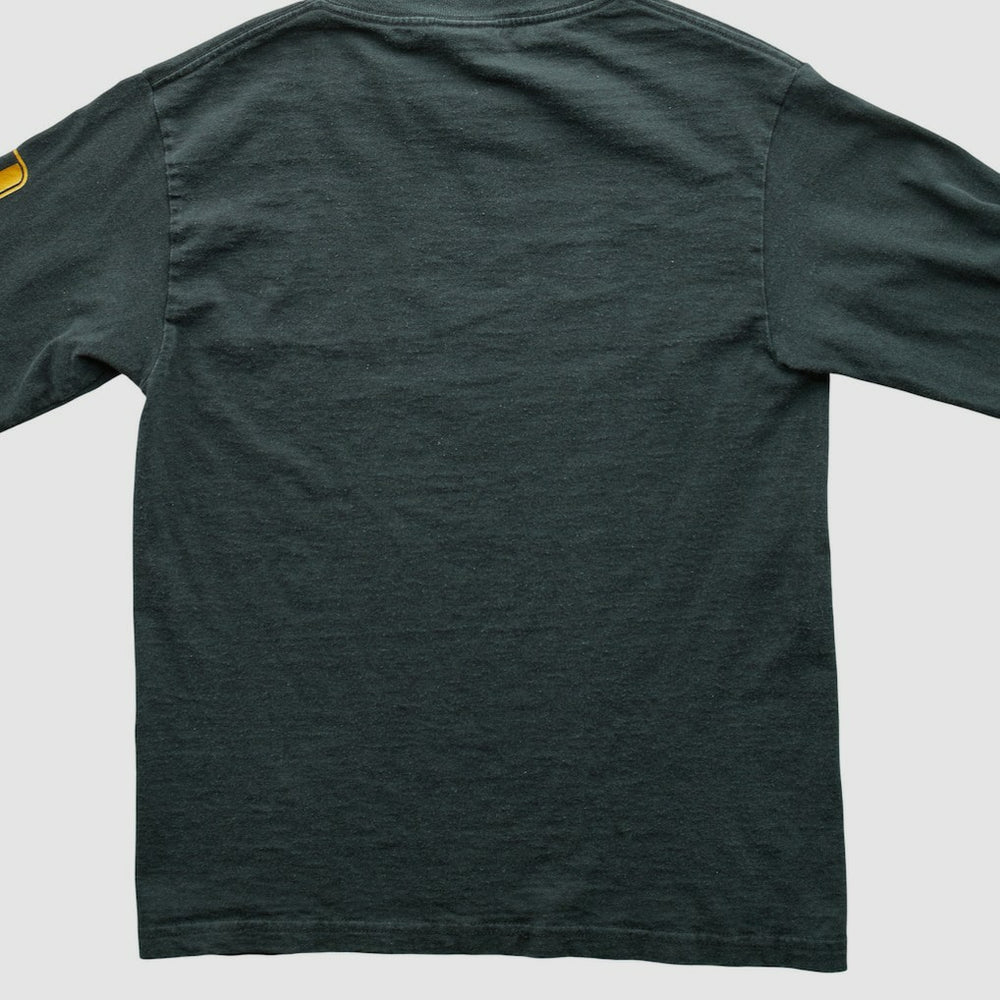 Pittsburgh Steelers Lee Apparel 2001 Long Sleeve T-shirt - Charcoal Vintage on sale