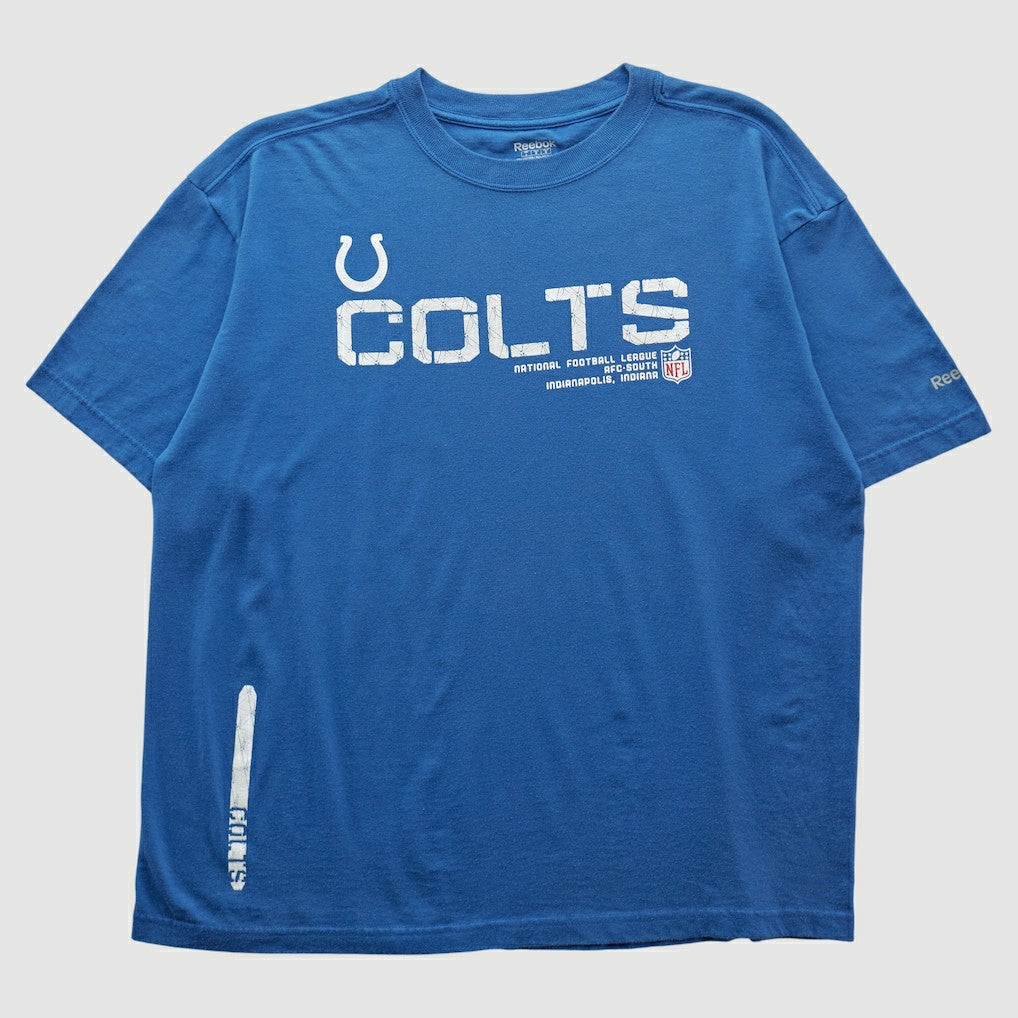 Indianapolis Colts Reebok 2000s T-shirt - Blue Vintage outlet