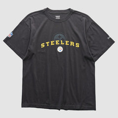 Pittsburgh Steelers Reebok 2000s T-shirt - Black Vintage cheap