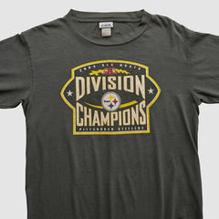Pittsburgh Steelers CSA 2004 Long Sleeve T-shirt - Charcoal Vintage outlet