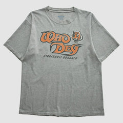 Cincinnati Bengals Reebok 2000s T-shirt - Heather Gray Vintage on sale