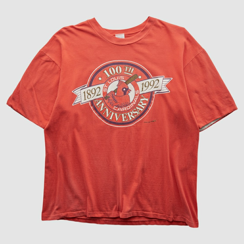 St. Louis Cardinals Artex 1992 T-shirt - Red Vintage