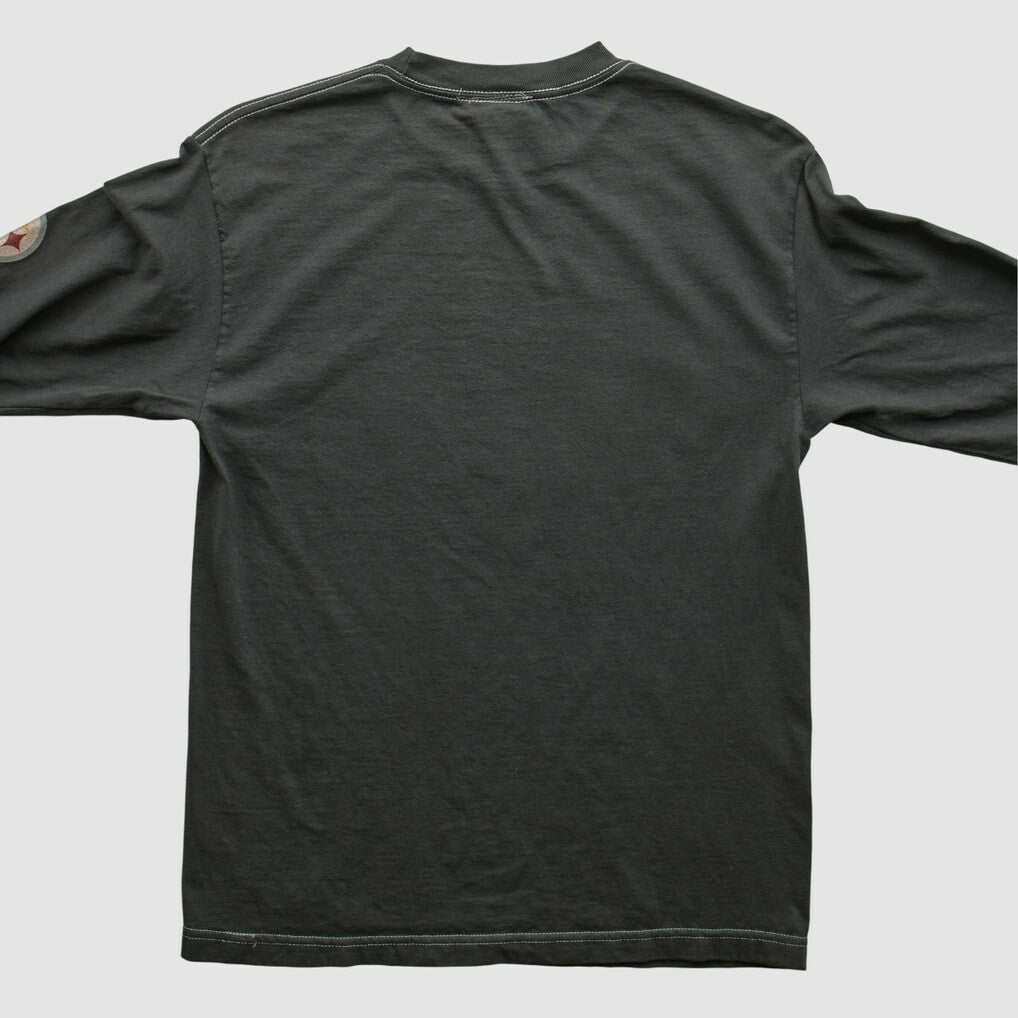 Pittsburgh Steelers NFL 2010s Long Sleeve T-shirt - Black Vintage on sale