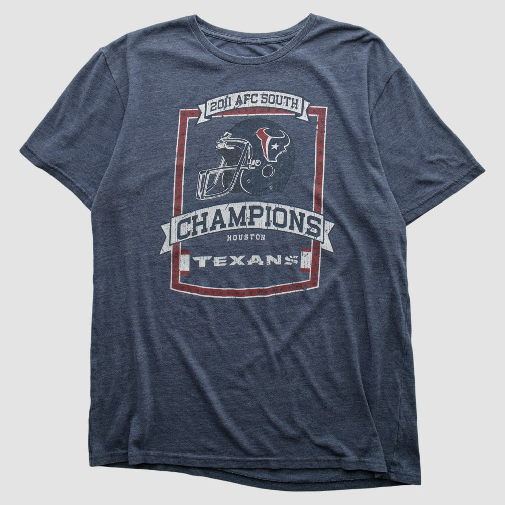 Houston Texans Reebok 2011 T-shirt - Navy Vintage discount