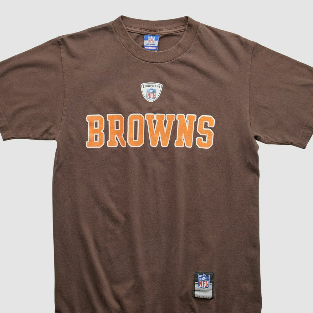 Cleveland Browns Reebok 2000s T-shirt - Brown Vintage on sale
