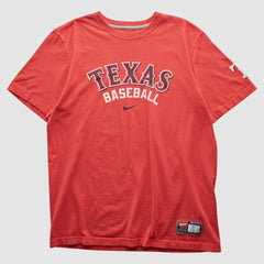 Texas Rangers 2010s T-shirt - Red Vintage | Nike