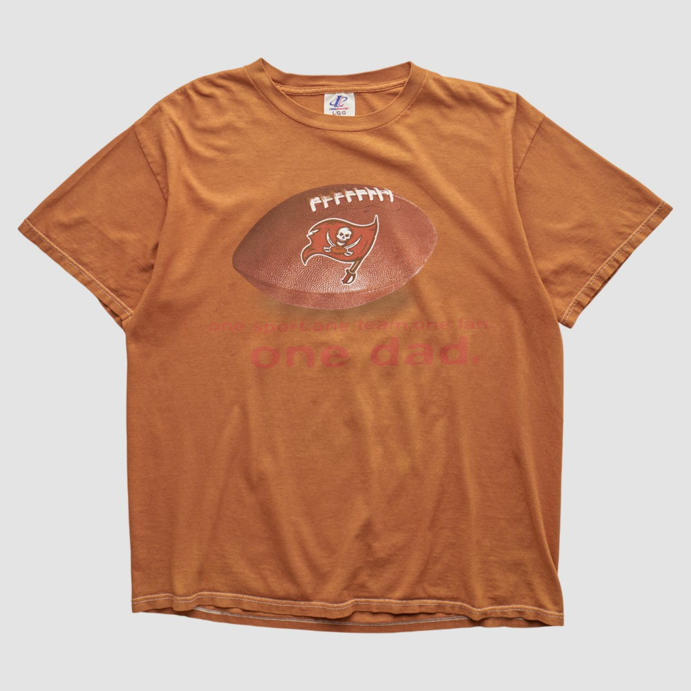 Tampa Bay Buccaneers Logo Athletic 2000s T-shirt - Orange Vintage on sale