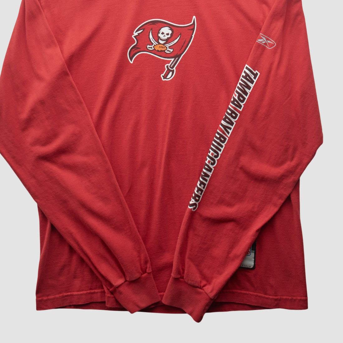 Tampa Bay Buccaneers Reebok 2000s Long Sleeve T-shirt - Red Vintage cheap