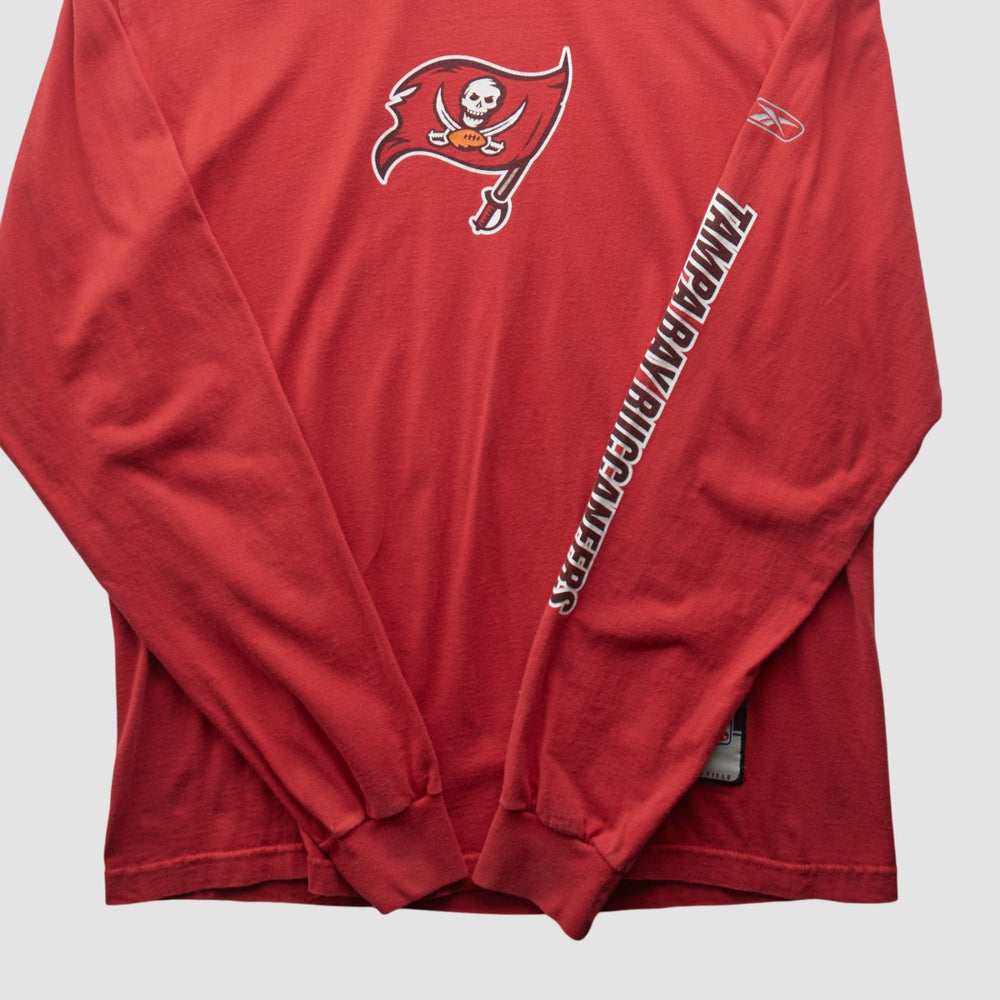Tampa Bay Buccaneers Reebok 2000s Long Sleeve T-shirt - Red Vintage cheap