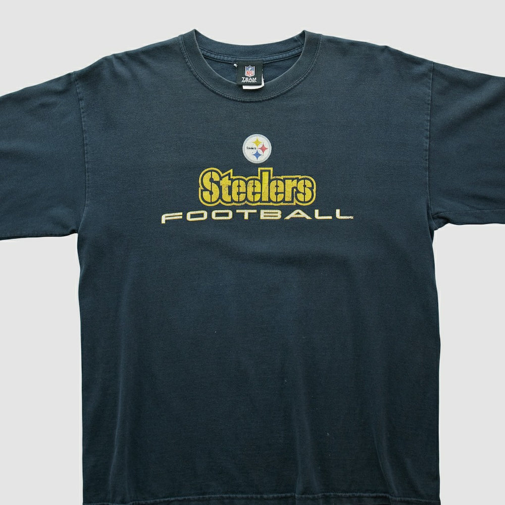 Pittsburgh Steelers Team Edition Apparel 2010s Long Sleeve T-shirt - Black Vintage cheap