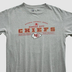 Kansas City Chiefs Team Edition Apparel 2000s T-shirt - Heather Gray Vintage on sale