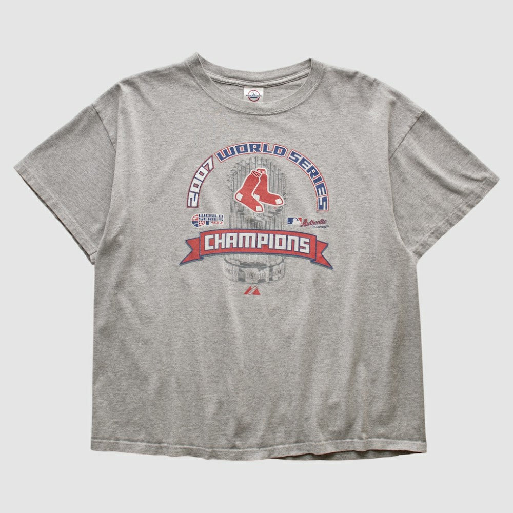 Boston Red Sox Delta 2007 T-shirt - Heather Gray Vintage