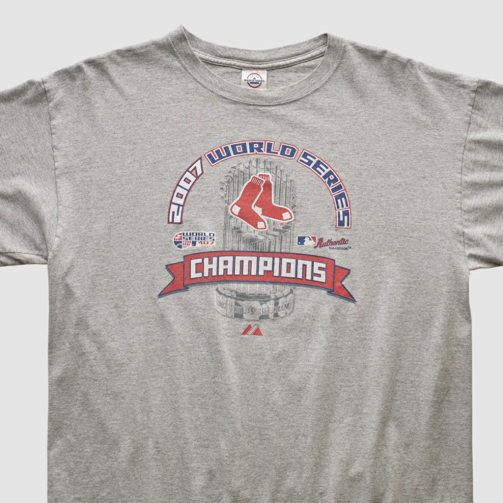 Boston Red Sox Delta 2007 T-shirt - Heather Gray Vintage