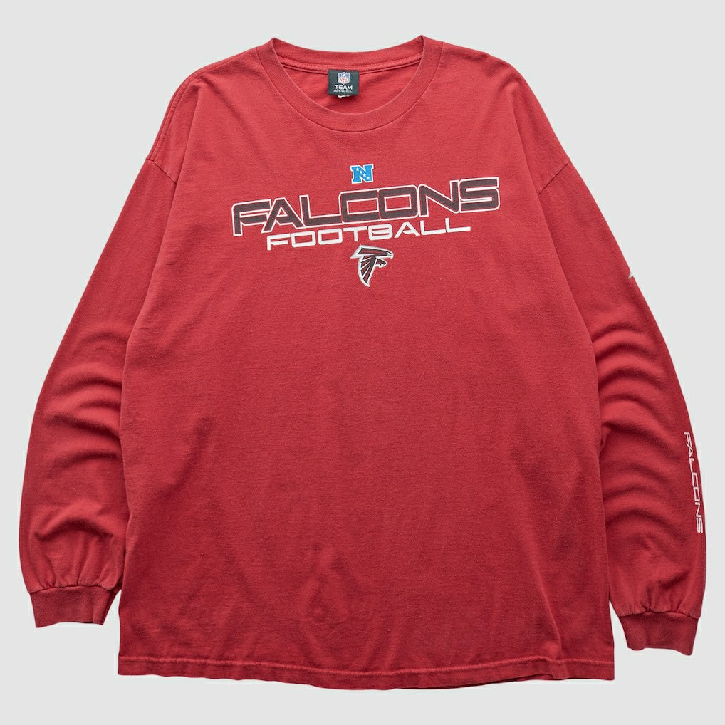 Atlanta Falcons Team Edition Apparel 2010s Long Sleeve T-shirt - Red Vintage cheap
