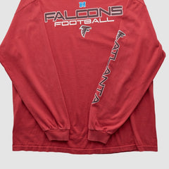 Atlanta Falcons Team Edition Apparel 2010s Long Sleeve T-shirt - Red Vintage cheap