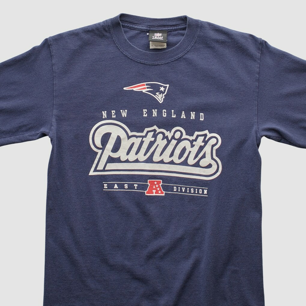 New England Patriots NFL 2010s Long Sleeve T-shirt - Navy Vintage online