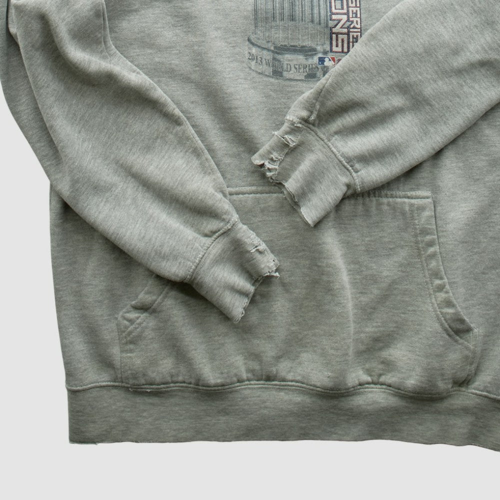 Boston Red Sox 2013 Hooded Pullover Sweatshirt - Heather Gray Vintage