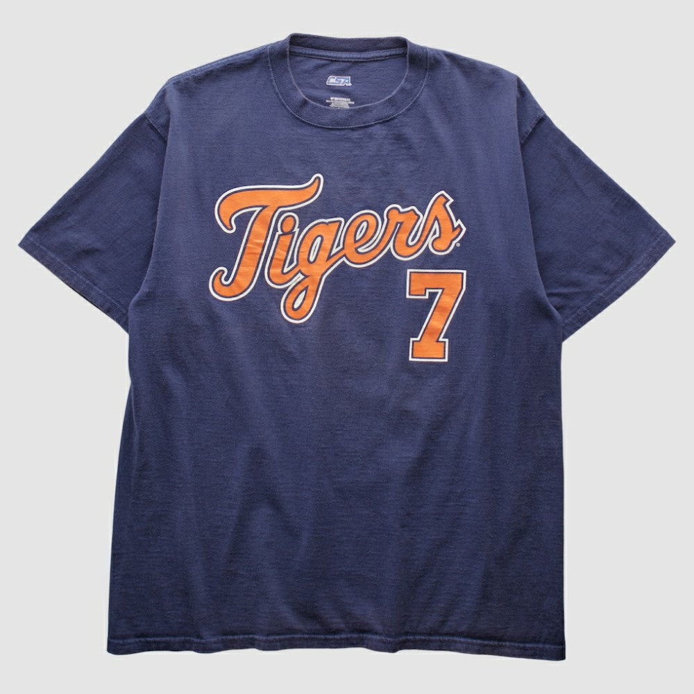Detroit Tigers CSA 2000s T-shirt - Navy Vintage