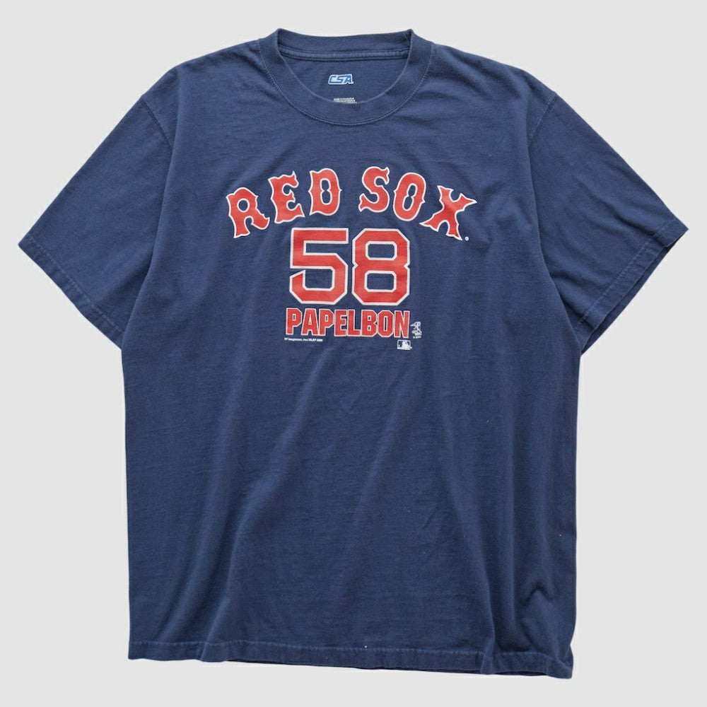 Boston Red Sox CSA 2000s T-shirt - Navy Vintage