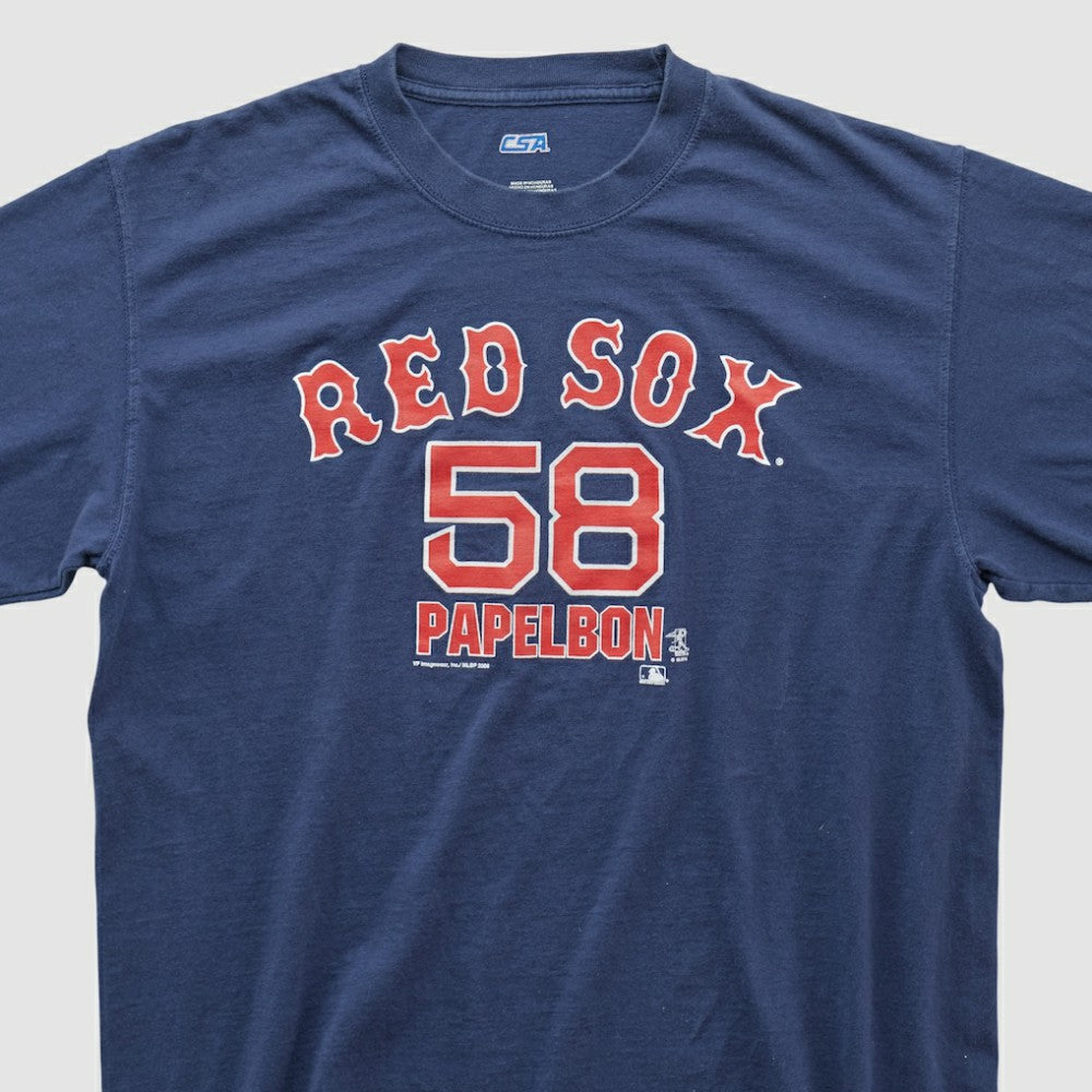 Boston Red Sox CSA 2000s T-shirt - Navy Vintage