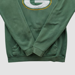 Green Bay Packers NFL 2000s Hooded Pullover Sweatshirt - Green Vintage discount
