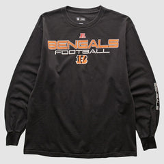 Cincinnati Bengals NFL 2000s Long Sleeve T-shirt - Black Vintage outlet