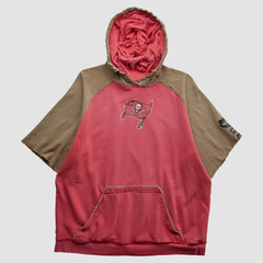 Tampa Bay Buccaneers Reebok 2000s Hooded Pullover Sweatshirt - Red Vintage sale