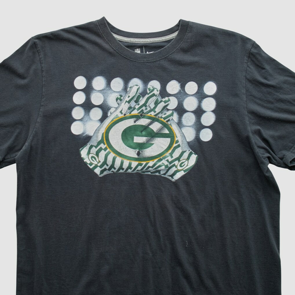 Green Bay Packers Team Edition Apparel 2010s T-shirt - Black Vintage outlet