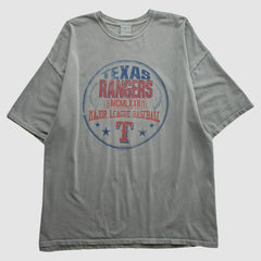 Texas Rangers MLB 2000s T-shirt - Gray Vintage