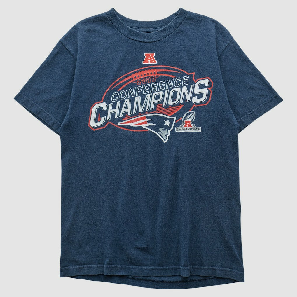 New England Patriots Team Edition Apparel 2011 T-shirt - Navy Vintage for sale