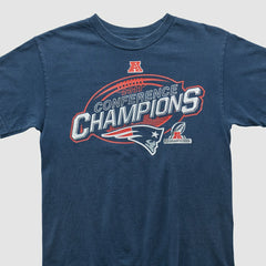 New England Patriots Team Edition Apparel 2011 T-shirt - Navy Vintage for sale