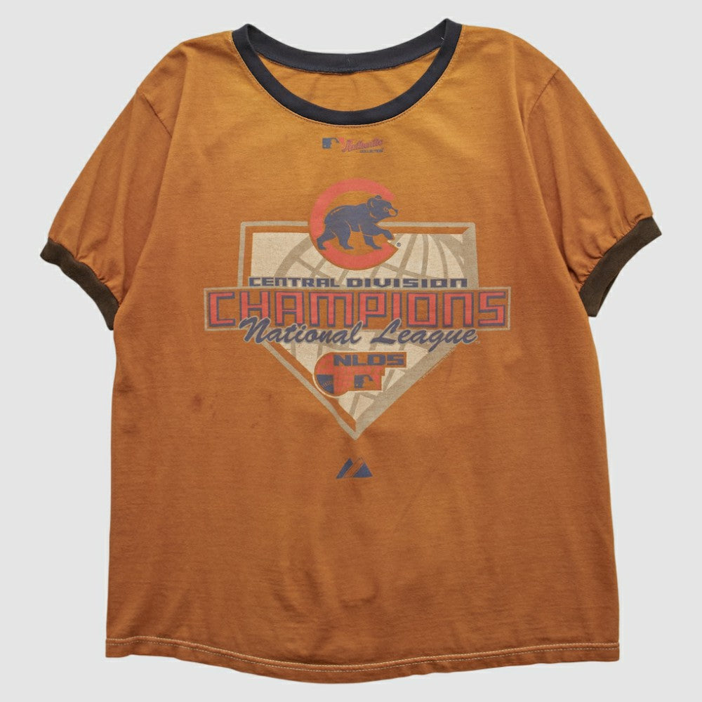 Chicago Cubs Majestic 2005 T-shirt - Orange Vintage