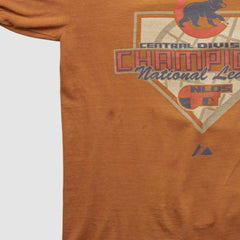 Chicago Cubs Majestic 2005 T-shirt - Orange Vintage