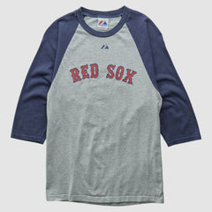 Boston Red Sox Majestic 2009 T-shirt - Heather Gray Vintage