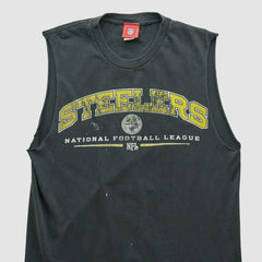 Pittsburgh Steelers NFL 2000s Tank - Black Vintage on sale