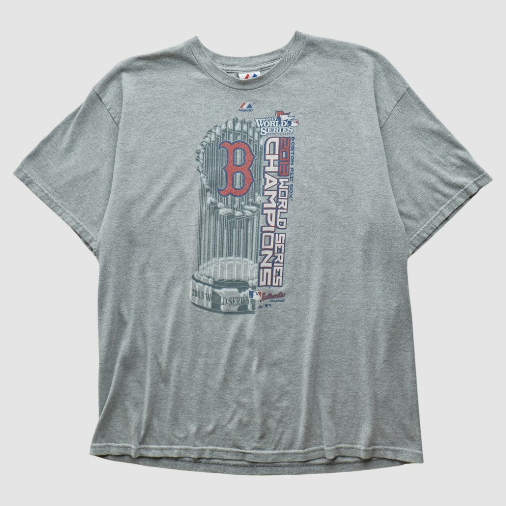 Boston Red Sox Majestic 2012 T-shirt - Heather Gray Vintage
