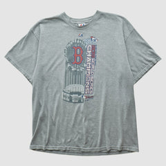 Boston Red Sox Majestic 2012 T-shirt - Heather Gray Vintage