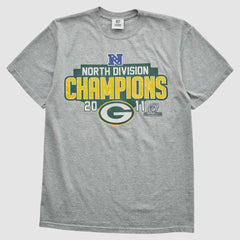 Green Bay Packers Team Edition Apparel 2011 T-shirt - Heather Gray Vintage on sale