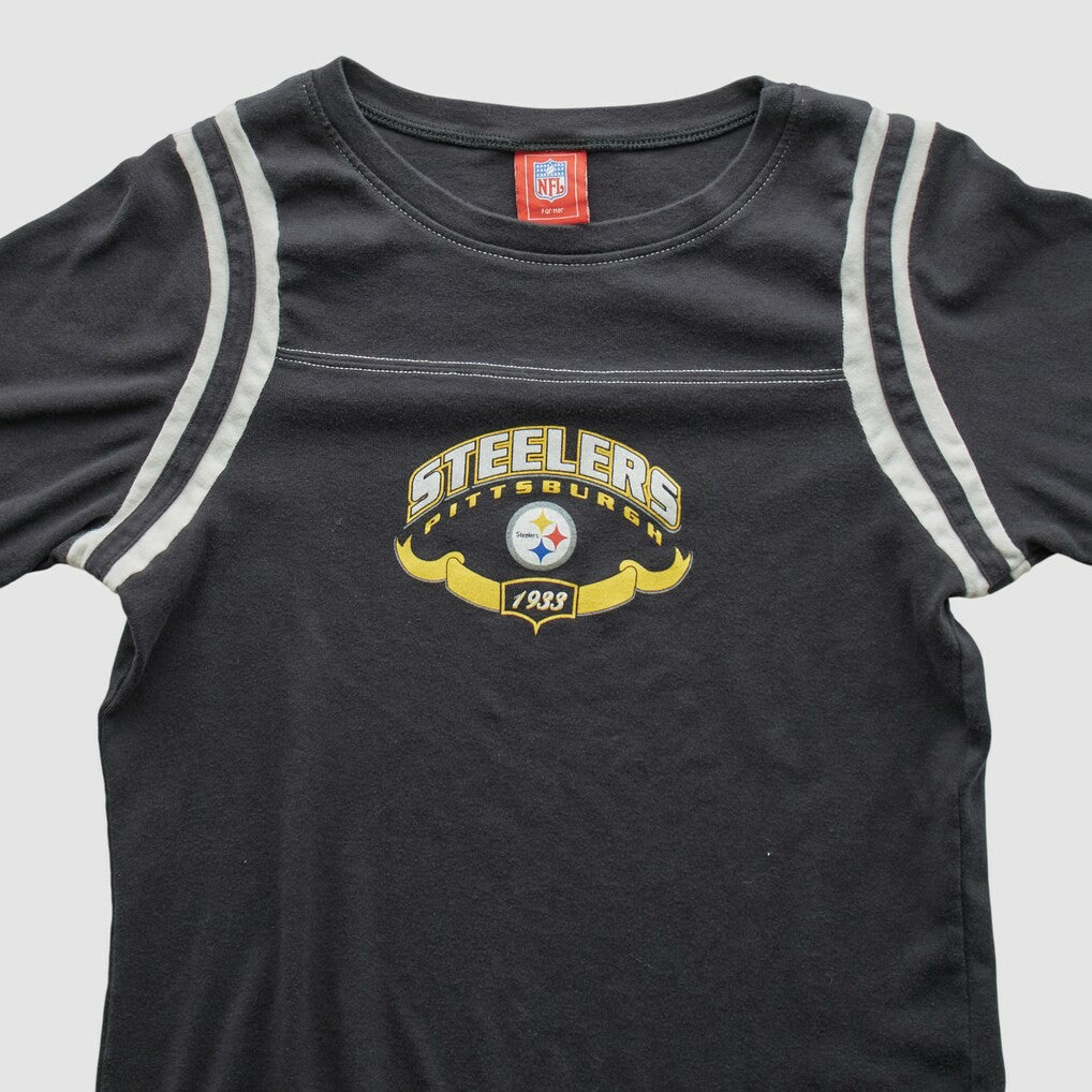 Pittsburgh Steelers NFL 2000s T-shirt - Black Vintage discount