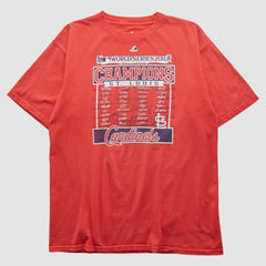 St. Louis Cardinals Majestic 2011 T-shirt - Red Vintage