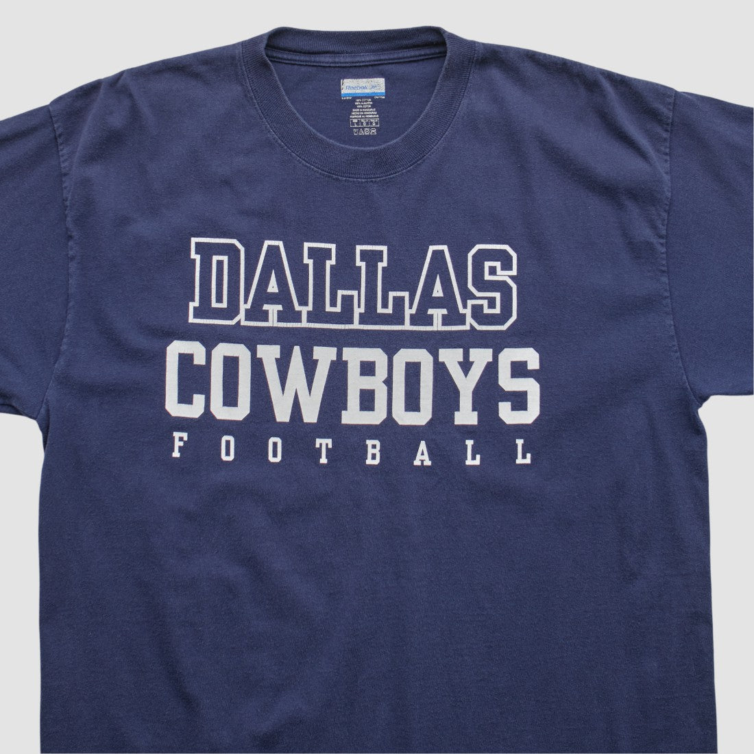 Dallas Cowboys Reebok 2000s Long Sleeve T-shirt - Navy Vintage cheap