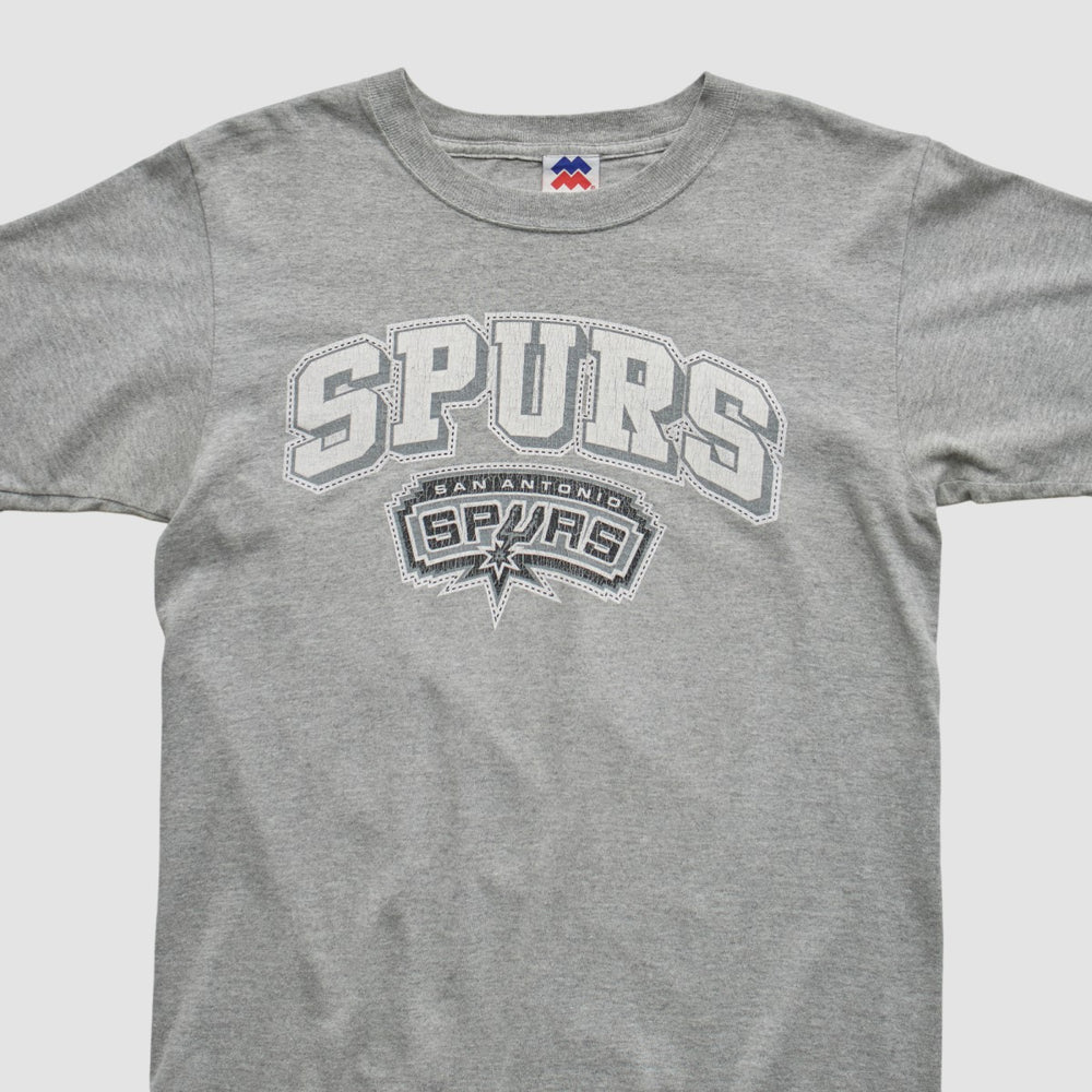 San Antonio Spurs Majestic 2000s T-shirt - Heather Gray Vintage | Vintage discount