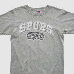 San Antonio Spurs Majestic 2000s T-shirt - Heather Gray Vintage | Vintage discount
