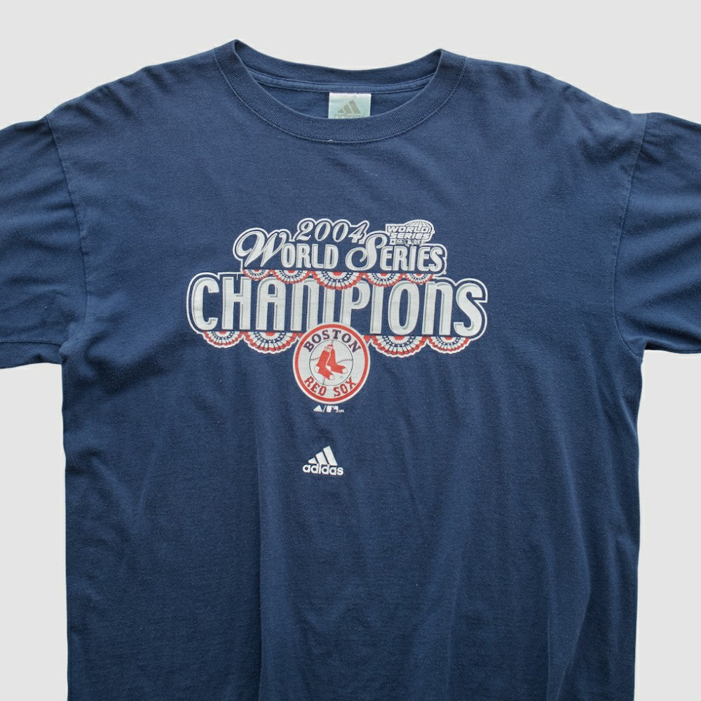 Boston Red Sox Adidas 2004 T-shirt - Navy Vintage