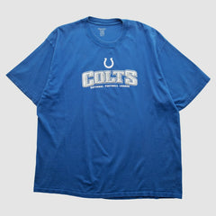 Indianapolis Colts Reebok 2000s T-shirt - Blue Vintage for sale